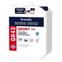 Грунтовка глибокого проникнення Sniezka Acryl-Putz GP43 5 л
