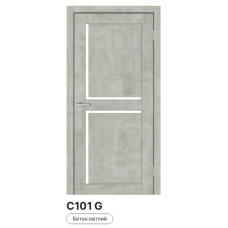 Дверне полотно Doors Smart ПВХ С101 - Бетон світлий