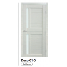 Дверне полотно ОМІС CORTEX ПВХ DECO 01 Дуб Б'янко
