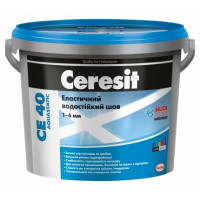 Фуга (затирка) Ceresit CE 40 Aquastatic до 6 мм 2 кг  01 біла