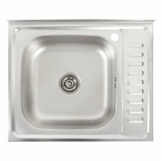КУХОННА МИЙКА З НЕРЖАВІЮЧОЇ СТАЛІ PLATINUM САТИН 6050 L (0,7/160 ММ)