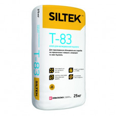 Клей для плитки Siltek T-83 25 кг (тільки на горизонтальні поверхні)